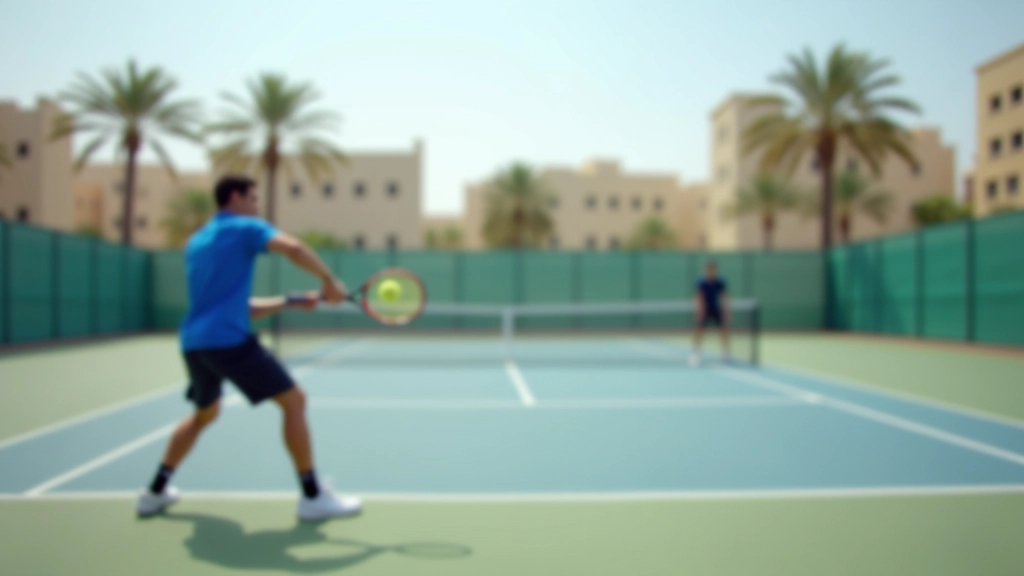 ملعب تنس احترافي